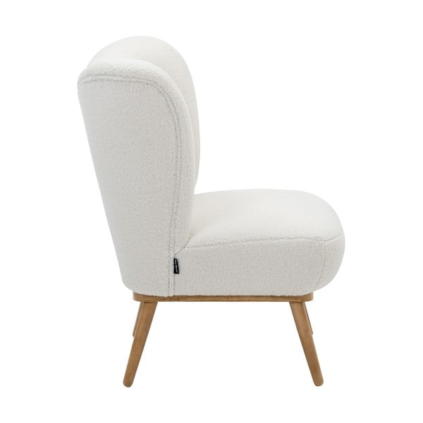 Poltrona crema Sherling Jack - Max Winzer-image-3