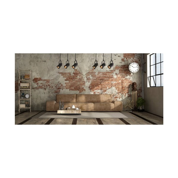 Lampada da soffitto nera con paralume in metallo ø 8,5 cm Demir 2 - GTV-image-1