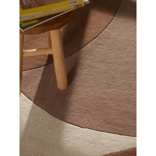 Tappeto marrone cognac in lana 120x170 cm Ruvia – Villeroy&Boch-image-2