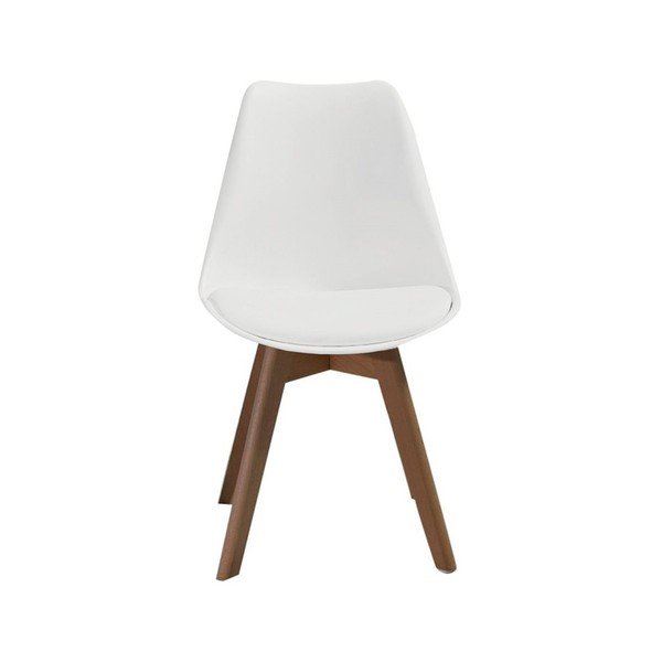 Set di 4 sedie da pranzo Eco bianche - Evergreen House-image-1