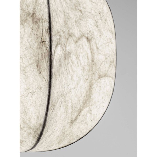 Lampadario bianco in metallo con paralume in tessuto ø 42 cm Pierida – Nova Luce-image-2