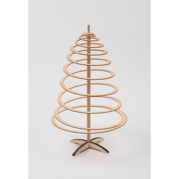 Albero di Natale decorativo in legno Mini, altezza 42 cm - Spira