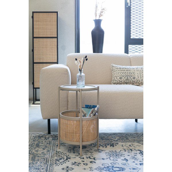 Tavolino rotondo ø 30 cm Makoto – White Label-image-1