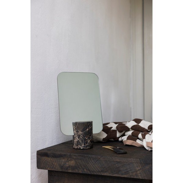 Specchio per make-up 18x30 cm Marble  – Mette Ditmer Denmark-image-1
