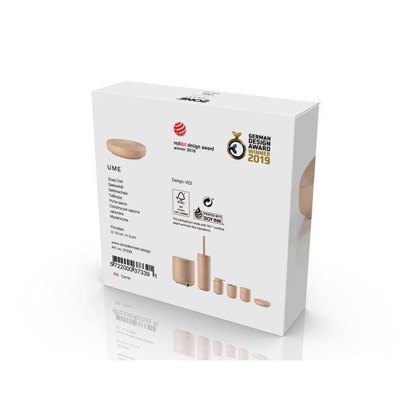 Portasaponetta beige in porcellana Ume – Zone-image-4