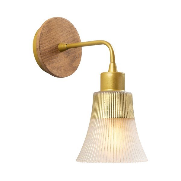 Lampada da parete dorata Foca – Opviq lights-image-1