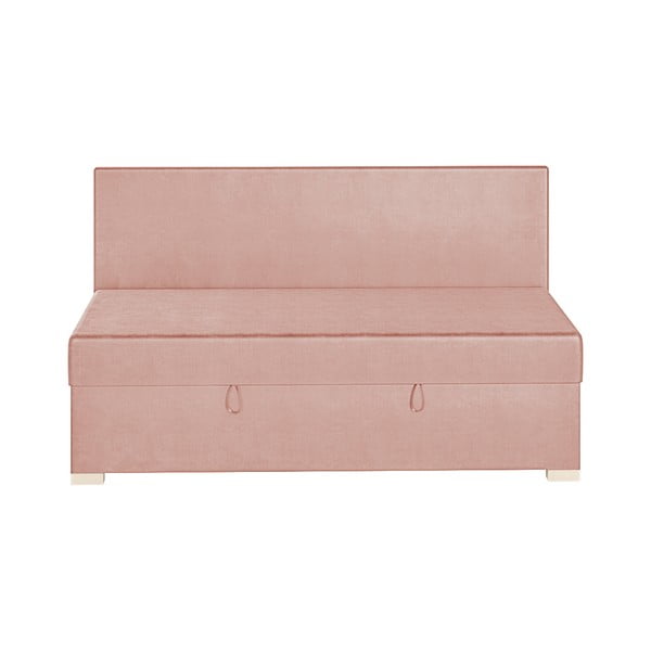 Letto per bambini rosa con contenitore con materasso 90x200 cm Cozi - Ghado