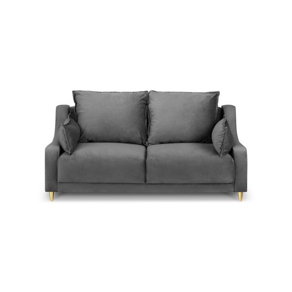 Divano Pansy grigio chiaro, 150 cm - Mazzini Sofas-image-2