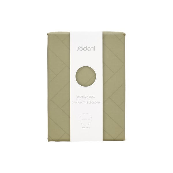 Tovaglia damascata 140x320 cm Tiles Damask - Södahl-image-3