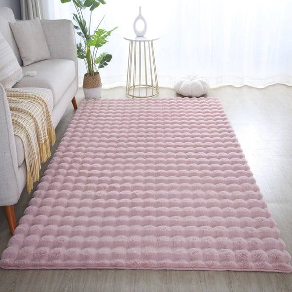 Tappeto lavabile rosa chiaro 160x230 cm Ambiance - Ayyildiz Carpets-image-3