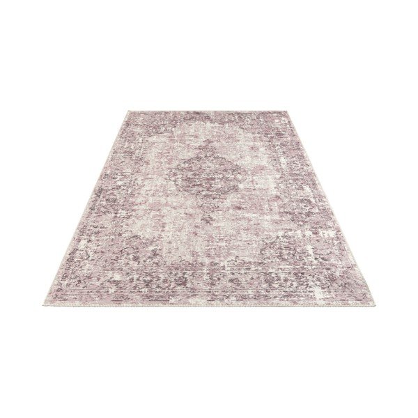Tappeto rosa scuro Pleasure Vertou, 80 x 150 cm - Elle Decoration-image-1