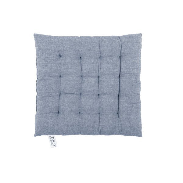 Cuscino per sedia blu , 40 x 40 cm - Tiseco Home Studio-image-1