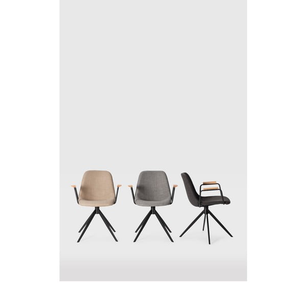 Set di sedie da pranzo nere in un Set di Tali - Marckeric-image-1