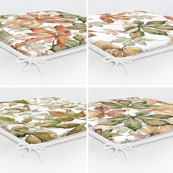 Cuscini di seduta in set da 4 40x40 cm Autumn - Mila Home-image-2