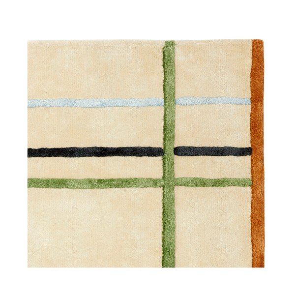 Tappeto beige in misto cotone Ester, 120 x 180 cm - Hübsch-image-2