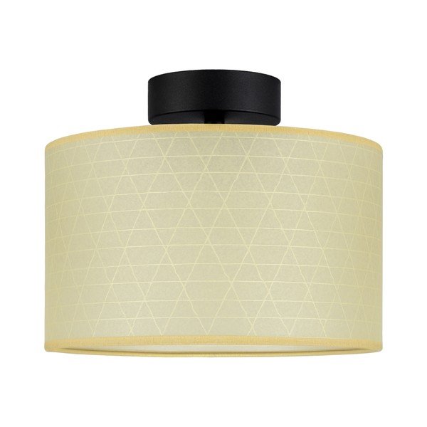 Lampada da soffitto beige con motivo a triangolo , ⌀ 25 cm Taiko - Sotto Luce