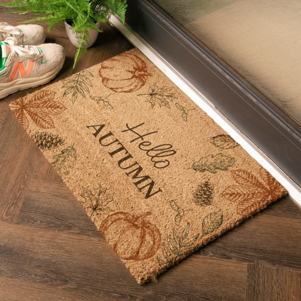 Zerbino in fibre di cocco 40x60 cm Hello Autumn – Artsy Doormats-image-1