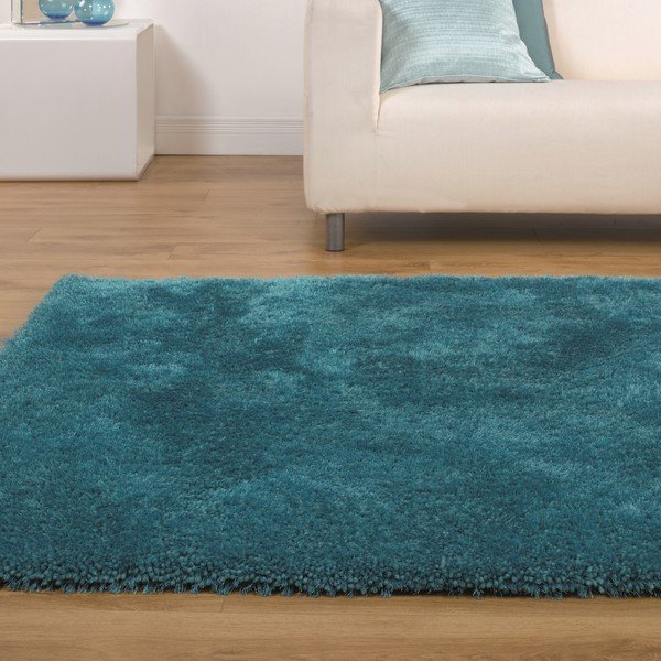 Koberec Twilight Peacock Blue, 75x150 cm-image-1