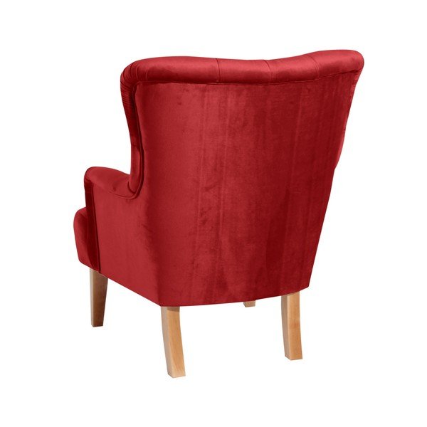 Poltrona Brandon Suede rosso mattone - Max Winzer-image-4