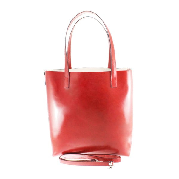 Borsa in pelle rossa Greta - Chicca Borse-image-3