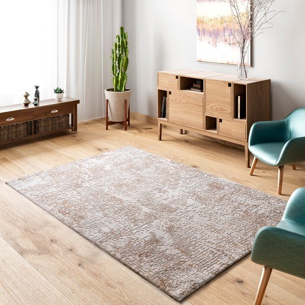 Tappeto beige 154x230 cm Oris – Universal-image-1