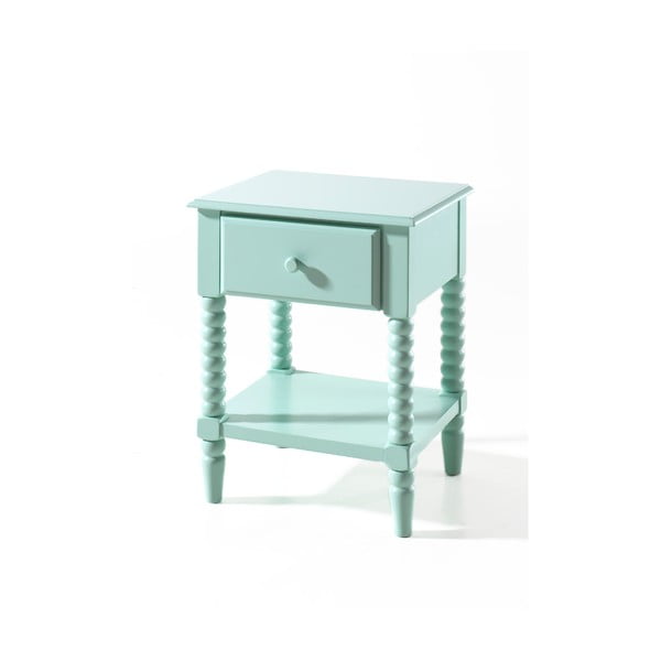 Comodino verde menta Alana - Vipack