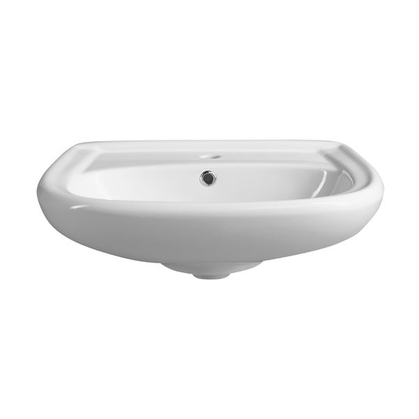 Lavabo bianco in ceramica 56x44 cm – Sapho-image-1