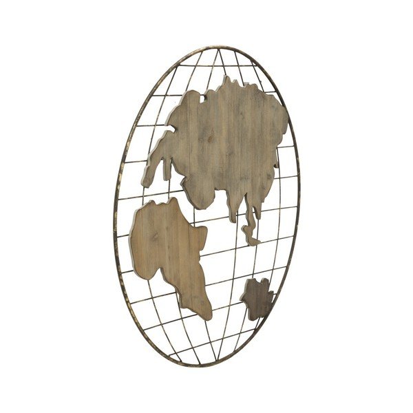 Decorazione da parete Globe Map, ⌀ 88 cm - Mauro Ferretti-image-4