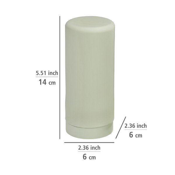 Distributore di sapone in silicone verde Easy Squeez-e - Wenko-image-4