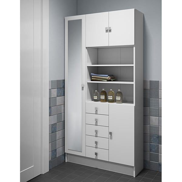 Mobile bagno bianco 90x182 cm Combi - TemaHome-image-1