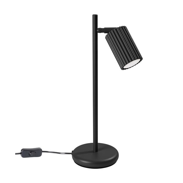 Lampada da tavolo nera (altezza totale 43 cm) Gleam – Nice Lamps