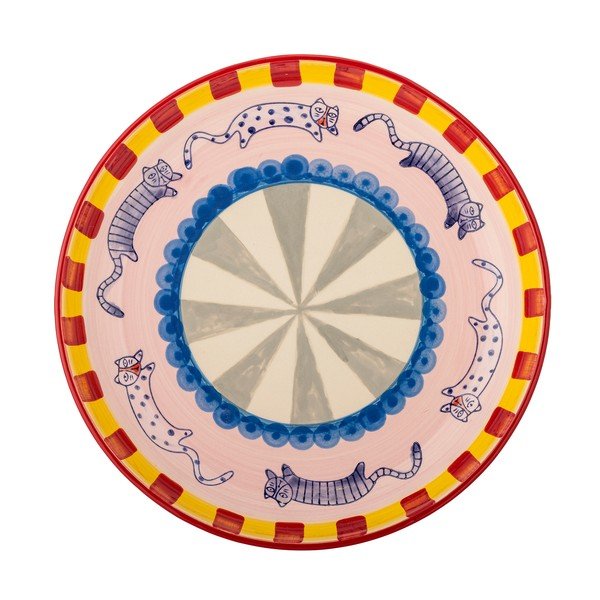 Vassoio vassoio di servizio in ceramica ø 30 cm Missy – Bloomingville