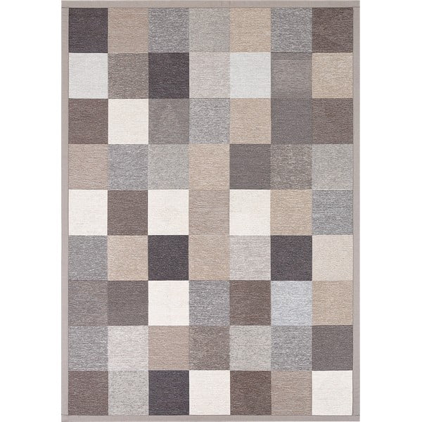 Tappeto per bambini marrone e beige 200x140 cm Laeva - Narma-image-1
