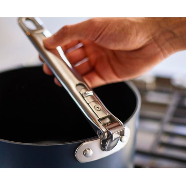 Pentola con coperchio incluso/con superficie in ceramica adatta all'induzione Space – Joseph Joseph-image-1