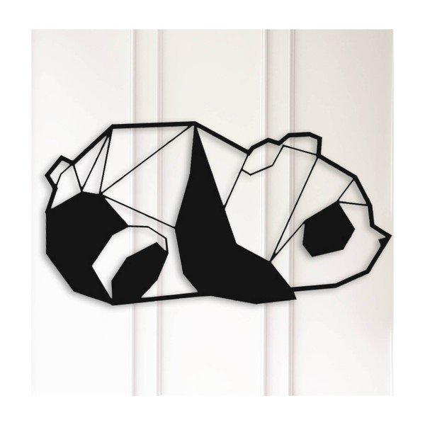 Decorazione murale nera Panda - Unknown