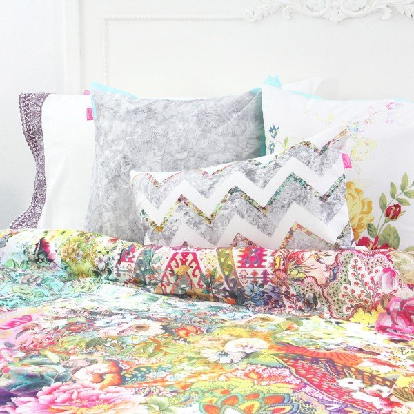 Sada 2 bavlněných povlaků na polštář Happy Friday Boho Chic-image-1