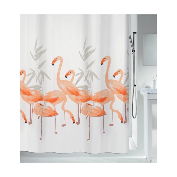 Tenda per doccia 180x200 cm Flamingo – Spirella