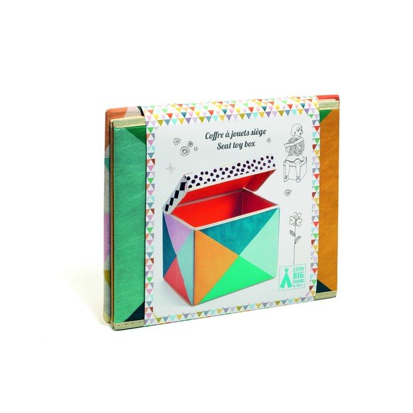 Scatola dei giocattoli colorata - Djeco-image-1