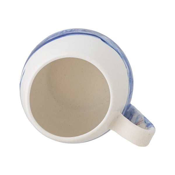 Tazzine in set bianche e blu in gres 4 pz 250 ml Lyre – Bloomingville-image-3