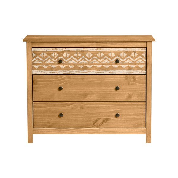 Cassettiera in legno di pino Marckreric Apache - Marckeric