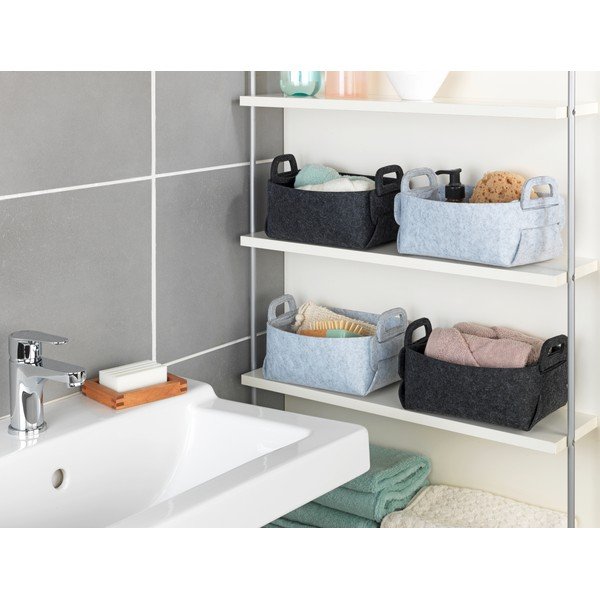 Cestini in stoffa in set da 2 Nina - Wenko-image-1