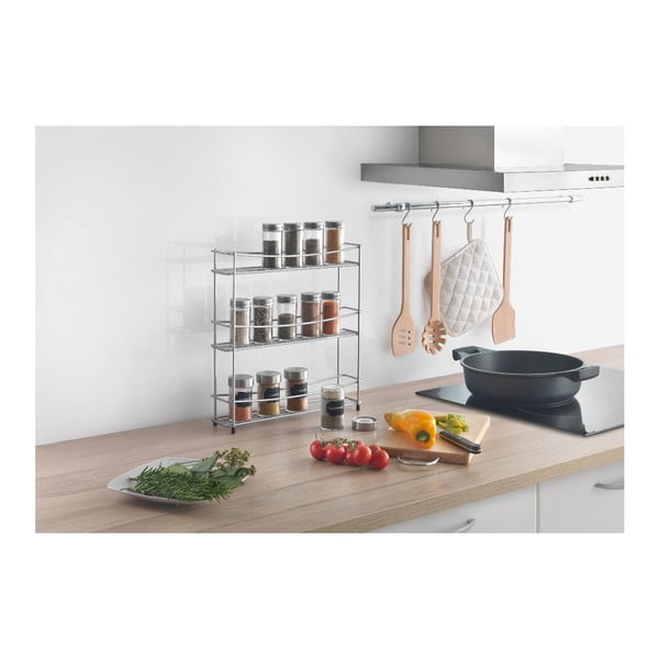 Scaffale per spezie a 3 livelli Kumino - Metaltex-image-4