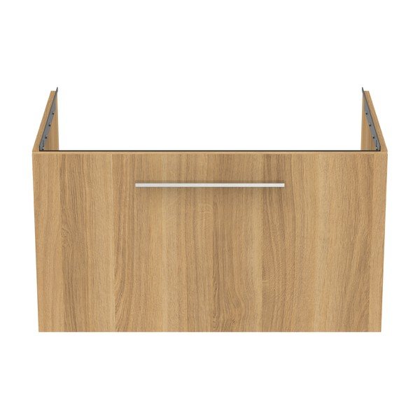 Mobile per lavabo in rovere naturale a sospensione 80x44 cm i.Life B - Ideal Standard-image-2