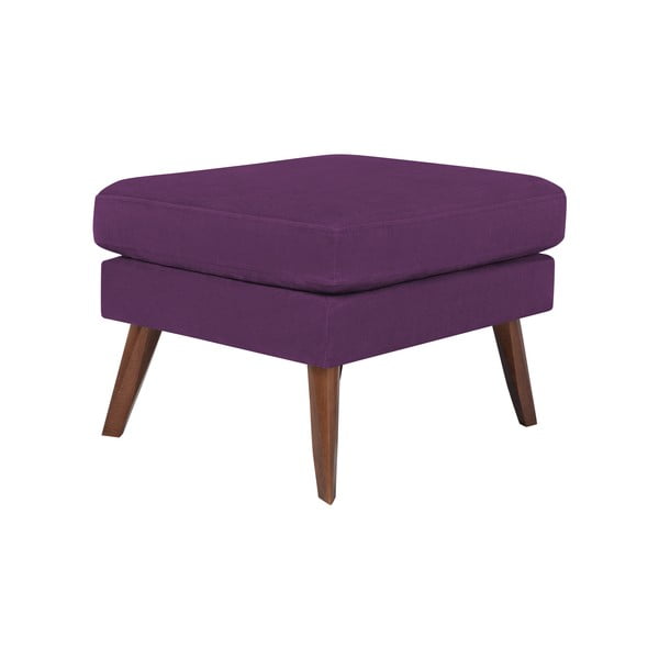 Sgabello viola scuro Elena - Mazzini Sofas