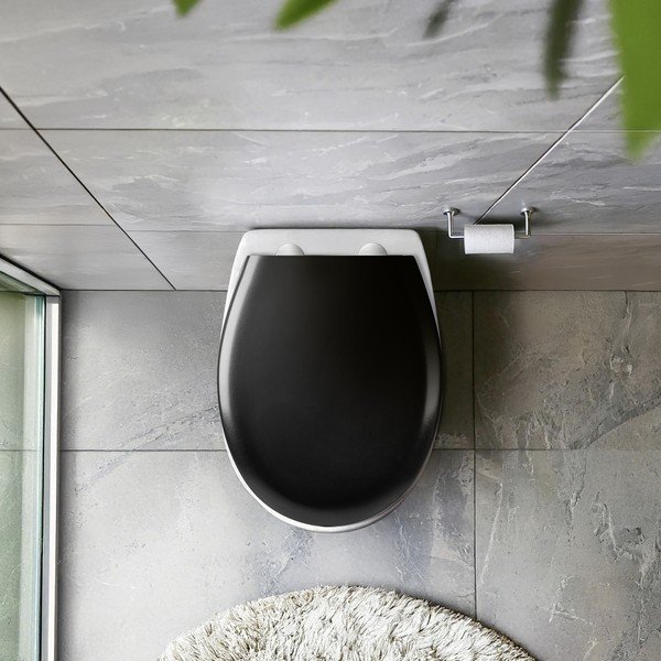 Sedile WC con chiusura Easy-Close (automatica) 37 x 44,5 cm Rieti – Wenko-image-1