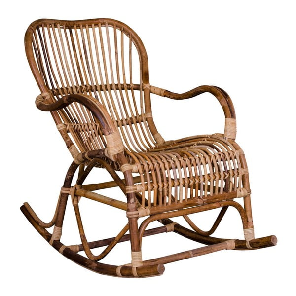 Sedia a dondolo in rattan Celta - House Nordic