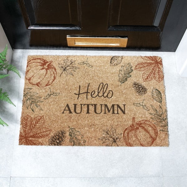 Zerbino in fibre di cocco 40x60 cm Hello Autumn – Artsy Doormats-image-2