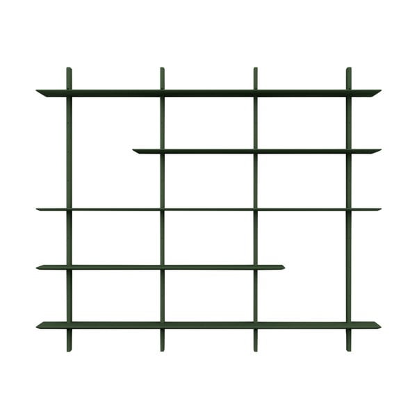 Scaffale modulare verde 224x190 cm Bridge - Tenzo