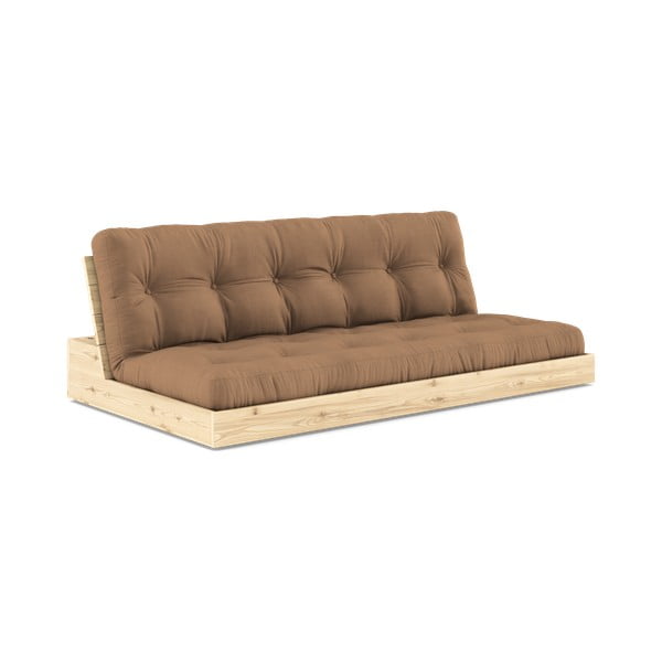 Divano letto marrone 196 cm Base - Karup Design