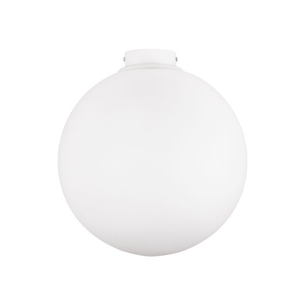 Plafoniera bianca in vetro Nevoso – Nova Luce